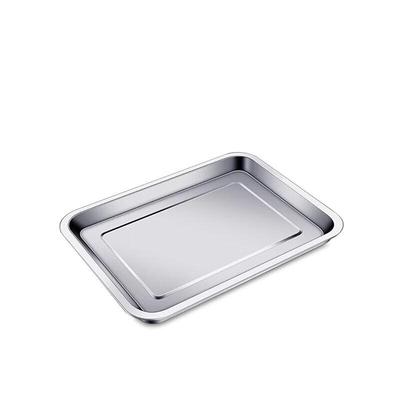 Mingling Food-Grade 304 Stainless Steel Square Tray