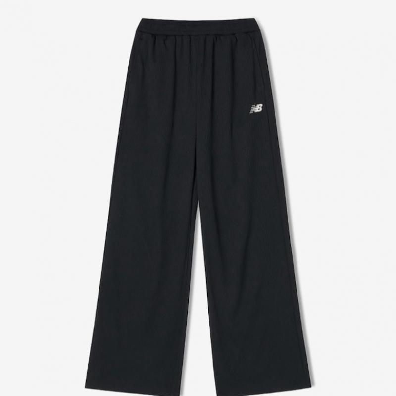 New Balance Light Ribbed Wide Pants Women B1 Nbmlf2w012 16 19
