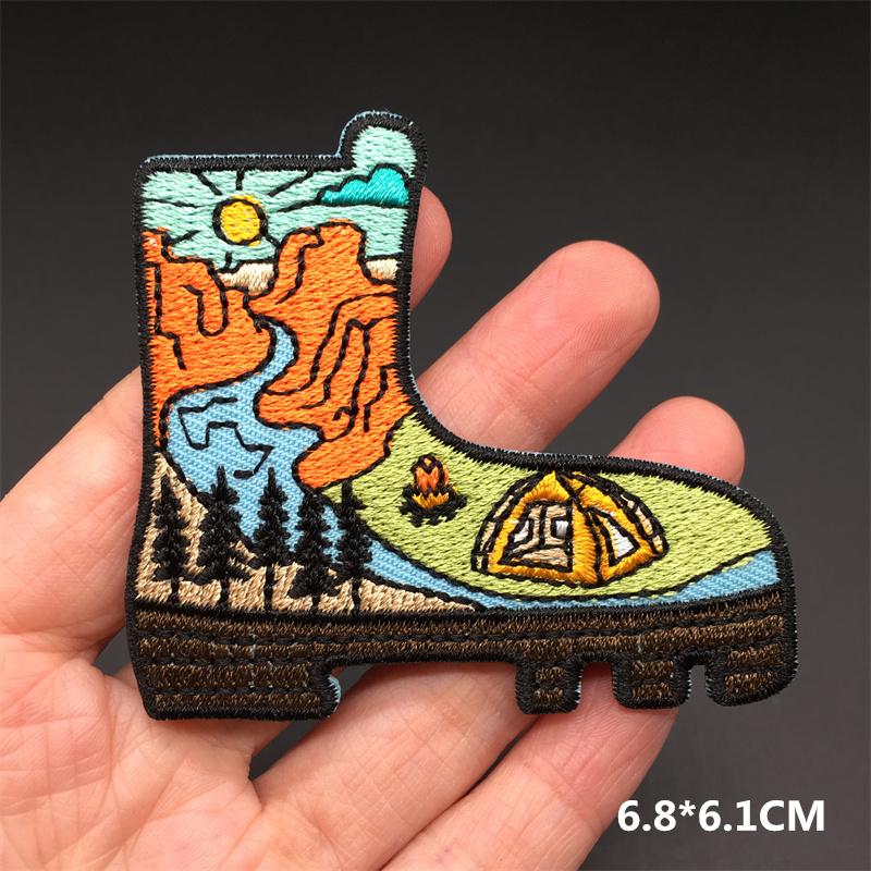 Text Stickers For Clothes Applications Sewing Patch Anime Clothes Patches Embroidery Patch Cartoon Ironing Applications