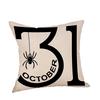 Halloween Cases Linen Sofa Cushion Cover Home Decor