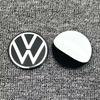 4Pcs For Volkswagen R-Line R GTI Polo Passat T5 Golf Scirocco 56mm 65MM Car Wheel Stickers Center Hub Cap Car Emblem Badge Decal mbc1