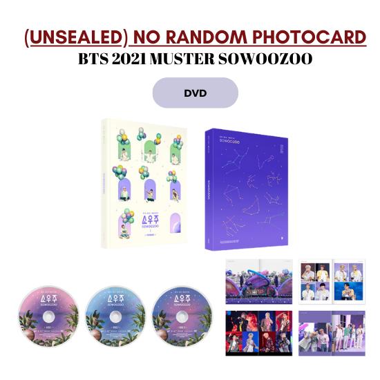 BTS 2021 Muster Sowoozoo Unsealed No Random Photocards