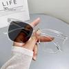 Lightweight Sunglasses Unisex Summer Retro Color-changing PC Lens Anti-UV Eyewear Block Sunlight Vacation Beach Spectacles Outdoor