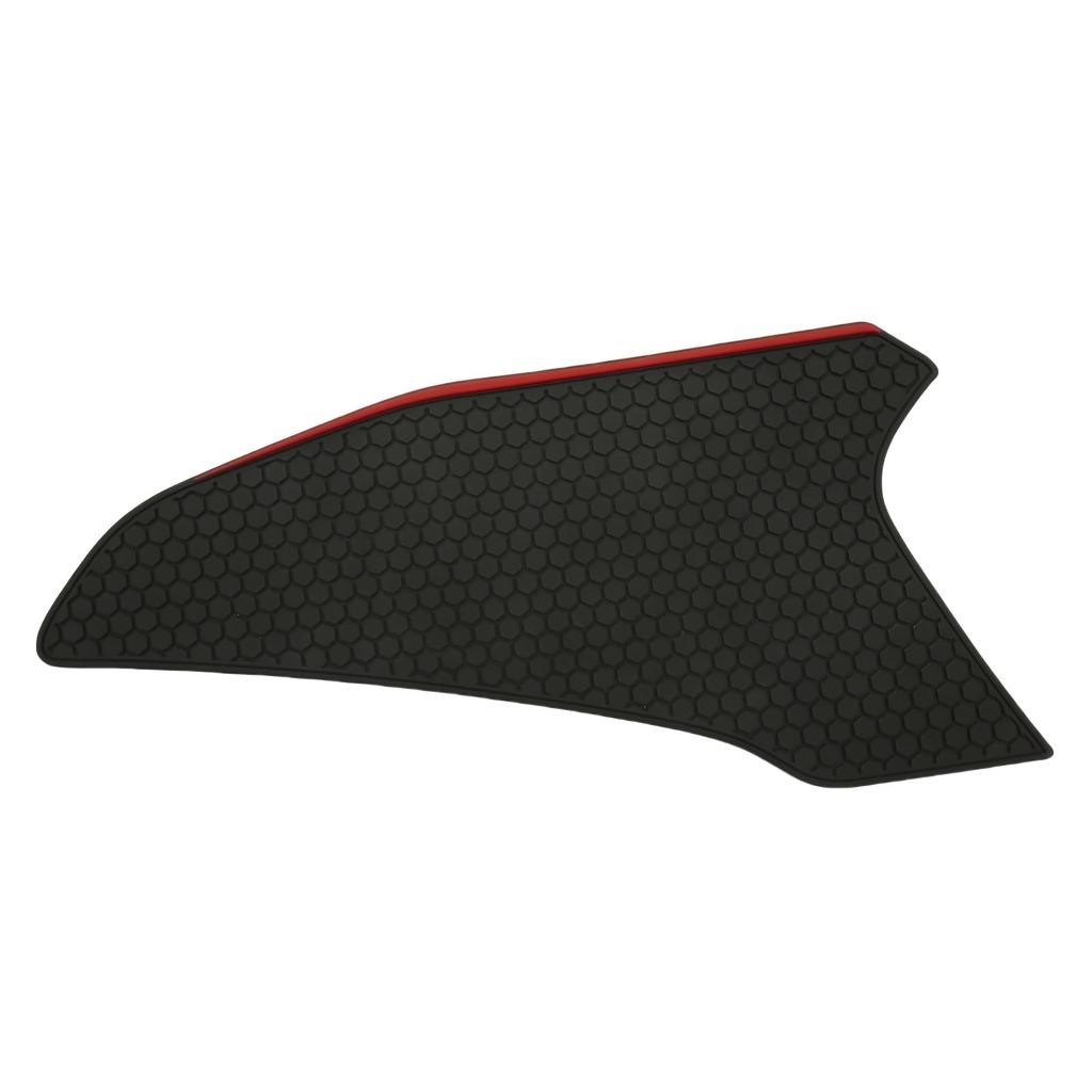 Honda CB650R CBR650R (2019-2023-2024) Motorcycle Gas Tank Protector, Fuel Tank Sticker, Non-Slip, Anti-Scratch, Durable, Honeycomb Design (Red)