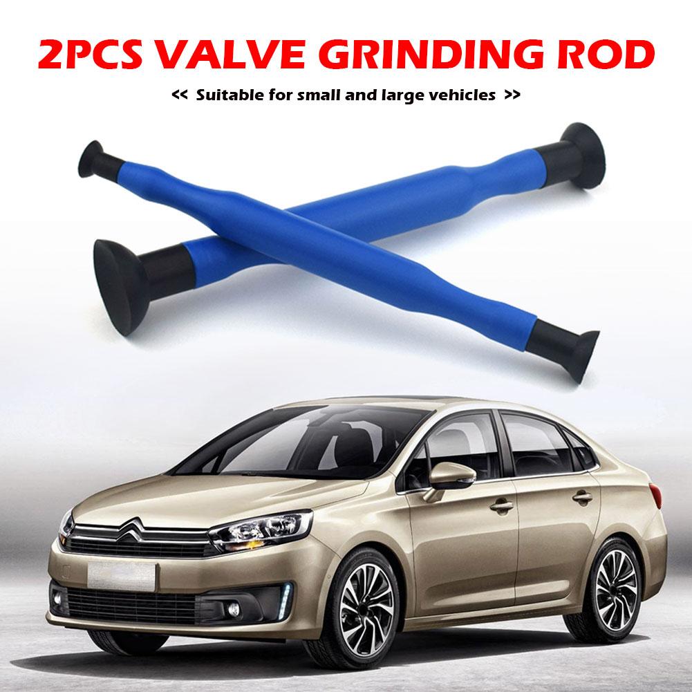 Manual Car Valve Lapping Grinding Sticks Valve Lapping Sticks with Suction Cups Kit Portable Valve Lapper Tool for Auto Vehicles