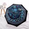 Cybernetic Scorpion Lab pattern umbrella, portable and foldable design, 8 ribs, a casual accessory for Halloween, Christmas, and birthday gifts.