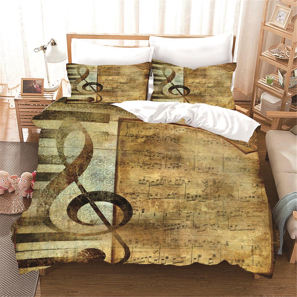 Comforter With Beautiful Musical Instruments & Guitar Prints Plus Game Controller Motifs - Ideal For Hotel Bedrooms & Customizable