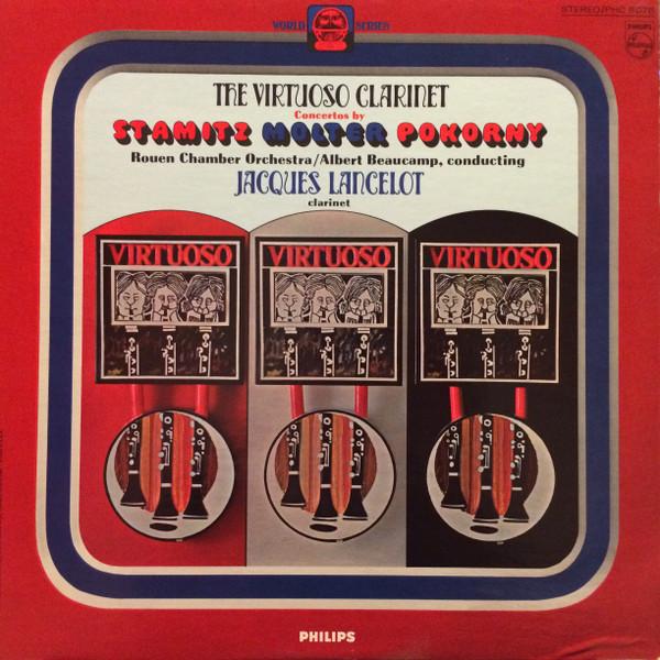 

LP Record ORCHESTRE DE CHAMBRE DE ROUEN ALB The Virtuoso Clarinet Concertos By PHC9078 Philips 1967 USA Cana Classical Used
