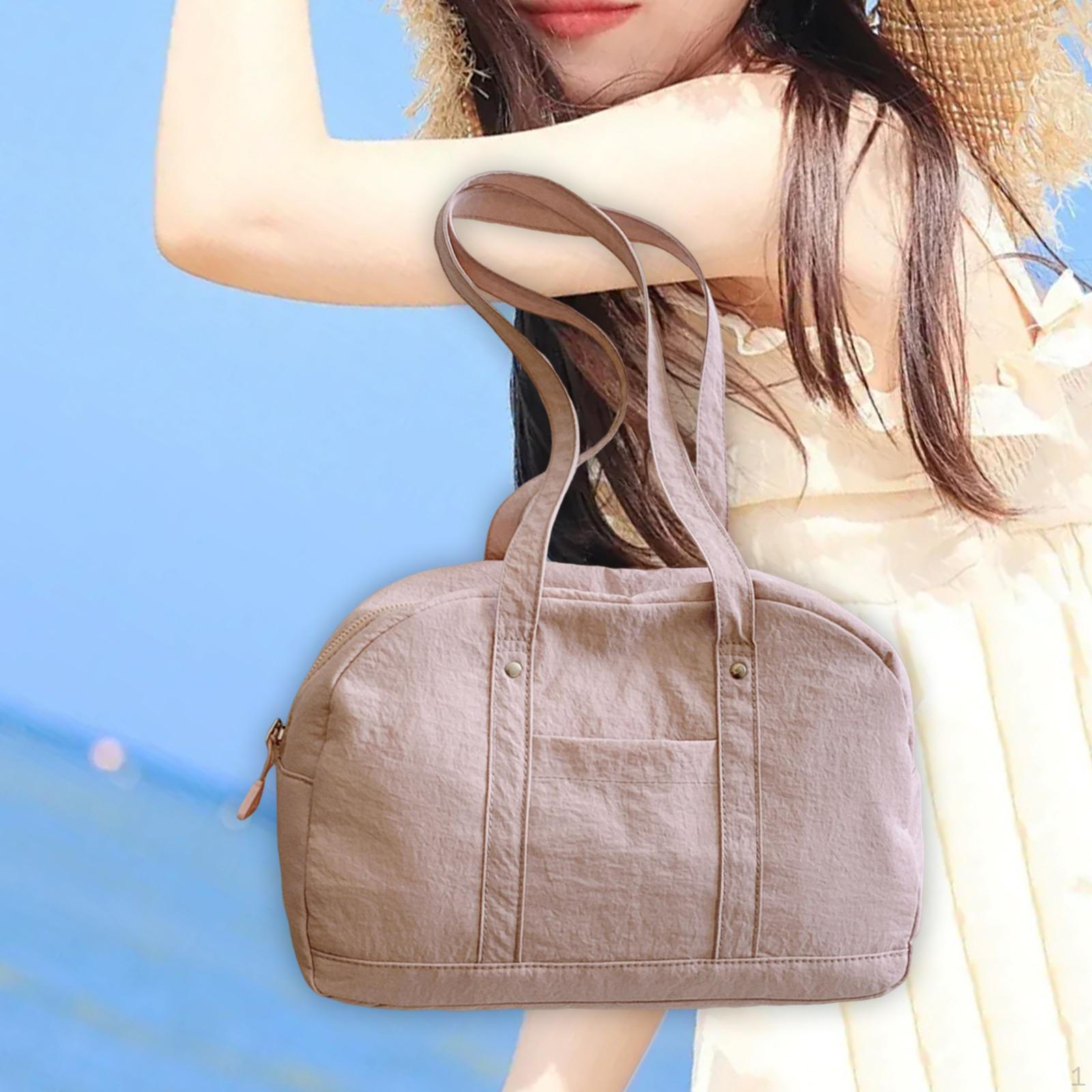 

Women Shoulder Bag Elegant Lightweight Travel Tote for Shopping Vacation