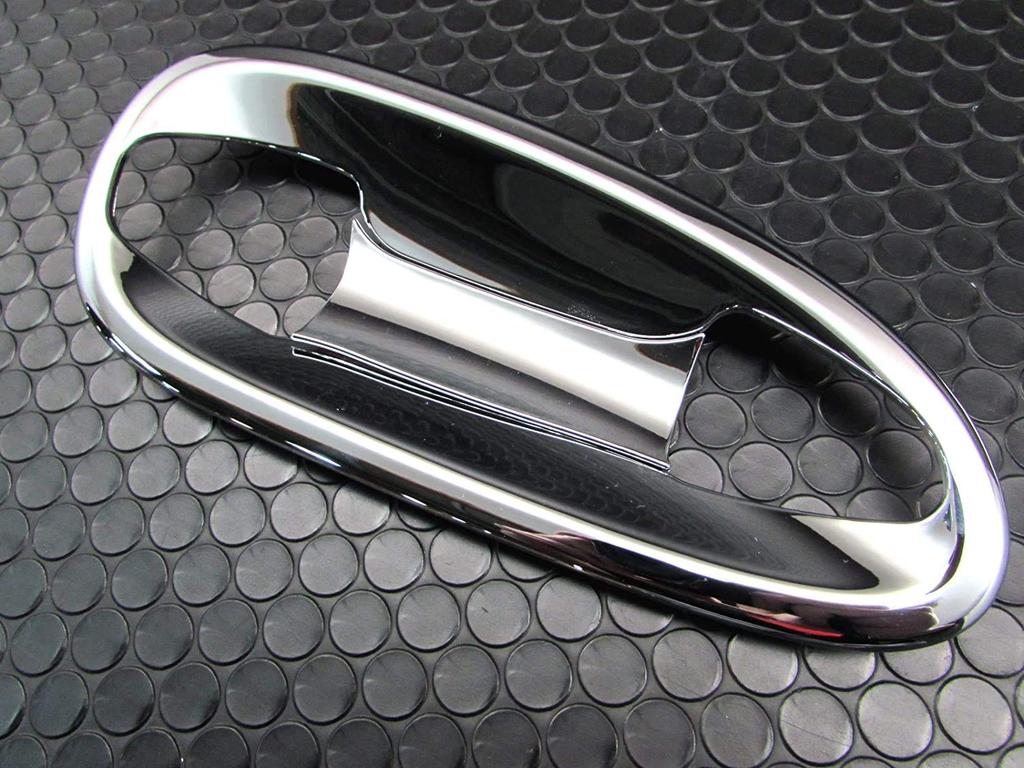 BRIGHTZ Chrome Plated Door Handle Covers (Plate) for SLK Class R172 (DHC-SARA-003) 172, SLK200, SLK350, SLK55 AMG 200, 350, 55 (Part Number: 19447)