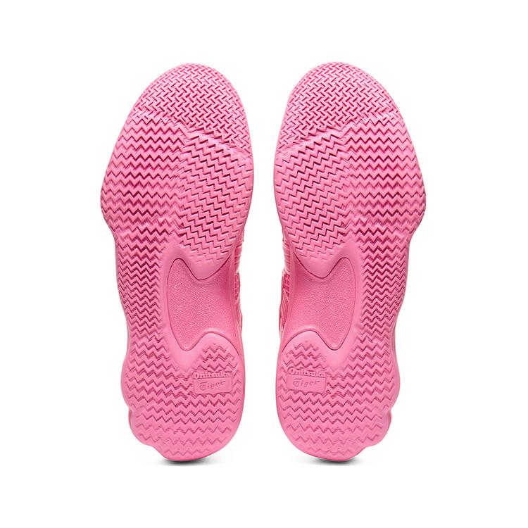 New Onitsuka Tiger Cushioning, Wear Resistant Mid top Casual Shoes Unisex Pink 1183C477-700