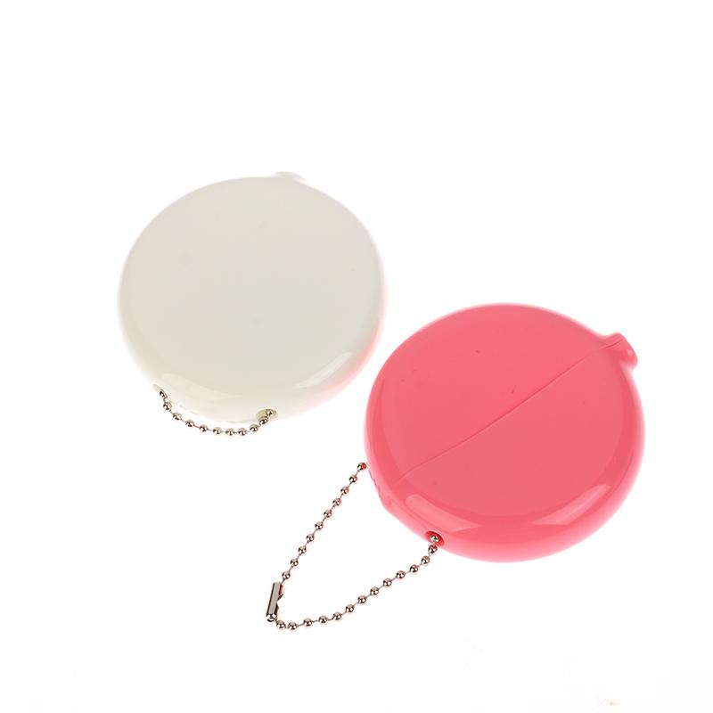 Men Women Zero Wallet Silicone Round Shopping Malls Portable Utility Multifunctional Compact Male Female Storage Bag