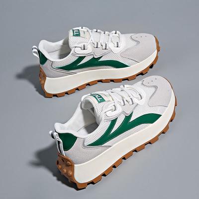 Skórzane buty Forrest Gump z waflowym wzorem dla dzieci, letnie, nowe, siateczkowe, oddychające, sportowe, codzienne, damskie, platformowe, buty dla taty