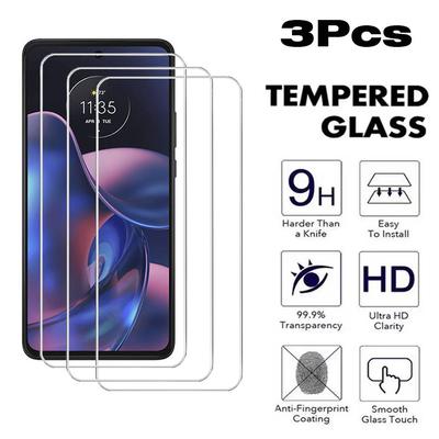3 szt. Osłona ekranu HD do Motorola Moto G04 G04s G05 G13 G14 G15 G24 G34 G35 G45 G54 G55 G75 G84 Power Hartowane Szkło