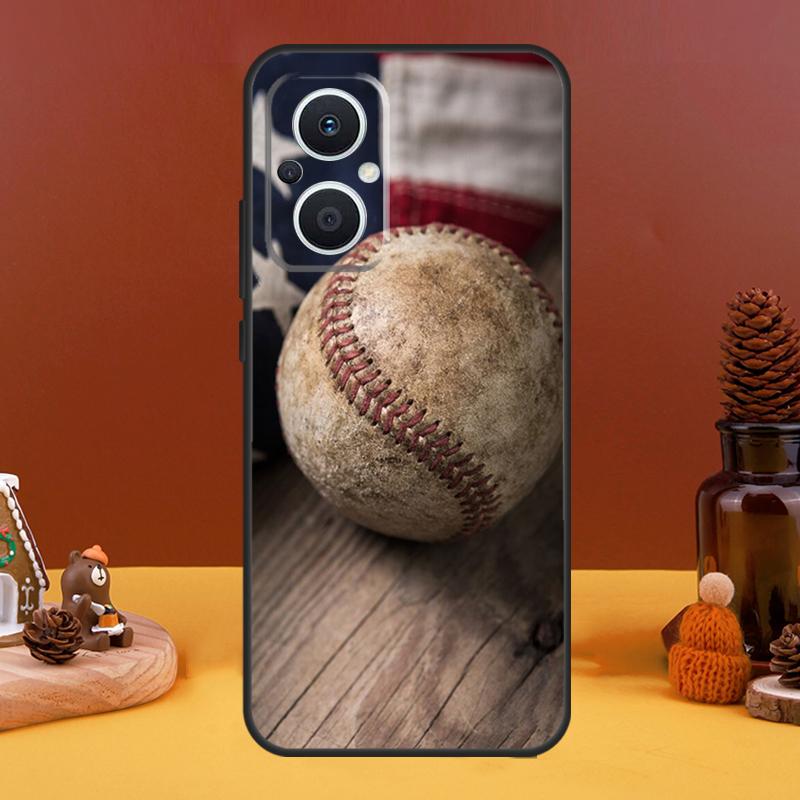 Baseball Case For OPPO Reno 4Z 5Z 8T 10 Pro 11 F 4 6 7 8 5 Lite OPPO Find X6 X5 Pro X2 X3 Lite Cover