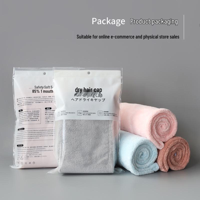Premium Coral Fleece Quick-Dry Hair Towel Cap - Super Absorbent & Thickened for Women