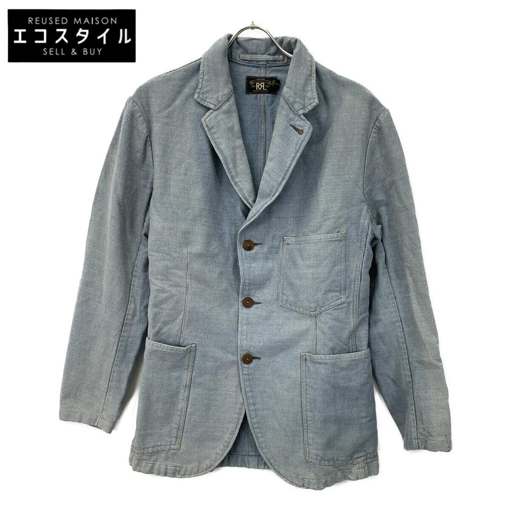RRL Indigo Wash Twill Sports Coat coat M IndigoUsed