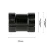 Lightweight Alloy Steel Bike Stem Shim Adapter 318mm To 254mm Handlebar Fit