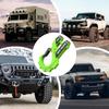 Dtharen UTV Winch Hook,3/8" Winch Hook | Trailer Chain Hook High Strength Tow Cluster
