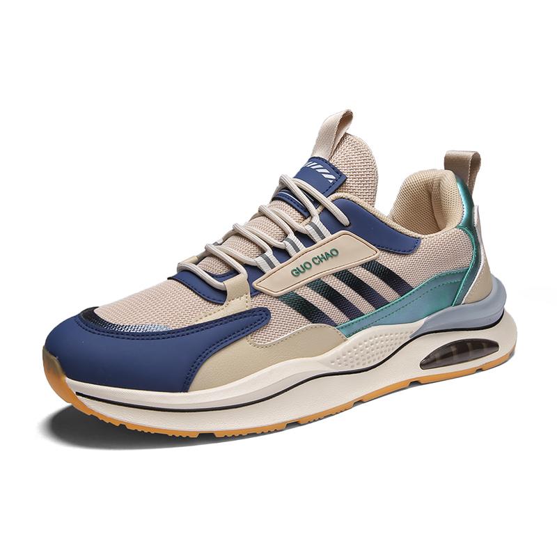 Modische Herren Sneaker Plateau Laufschuhe Luftpolster Sneaker Trend Freizeit Schuhe Rutschfeste Sportschuhe 39-44 Herrenschuhe