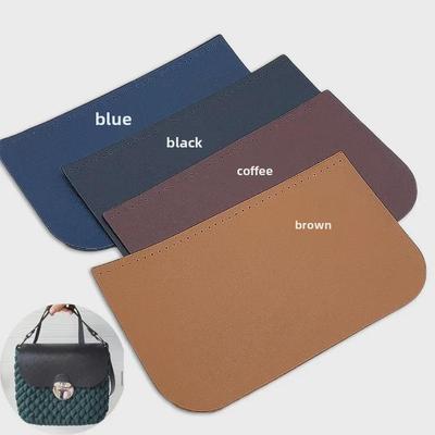Leather Bag Cover with Screw Buckle – DIY Handmade Flap and Accessories