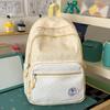 Schoolbag Korean version ins high value youth girly feeling backpack primary school bag female sweet soft sister middle school student backpack