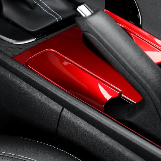 For Hyundai Elantra CN7-N Line - ABS Console Water Cup Holder Trim Cover