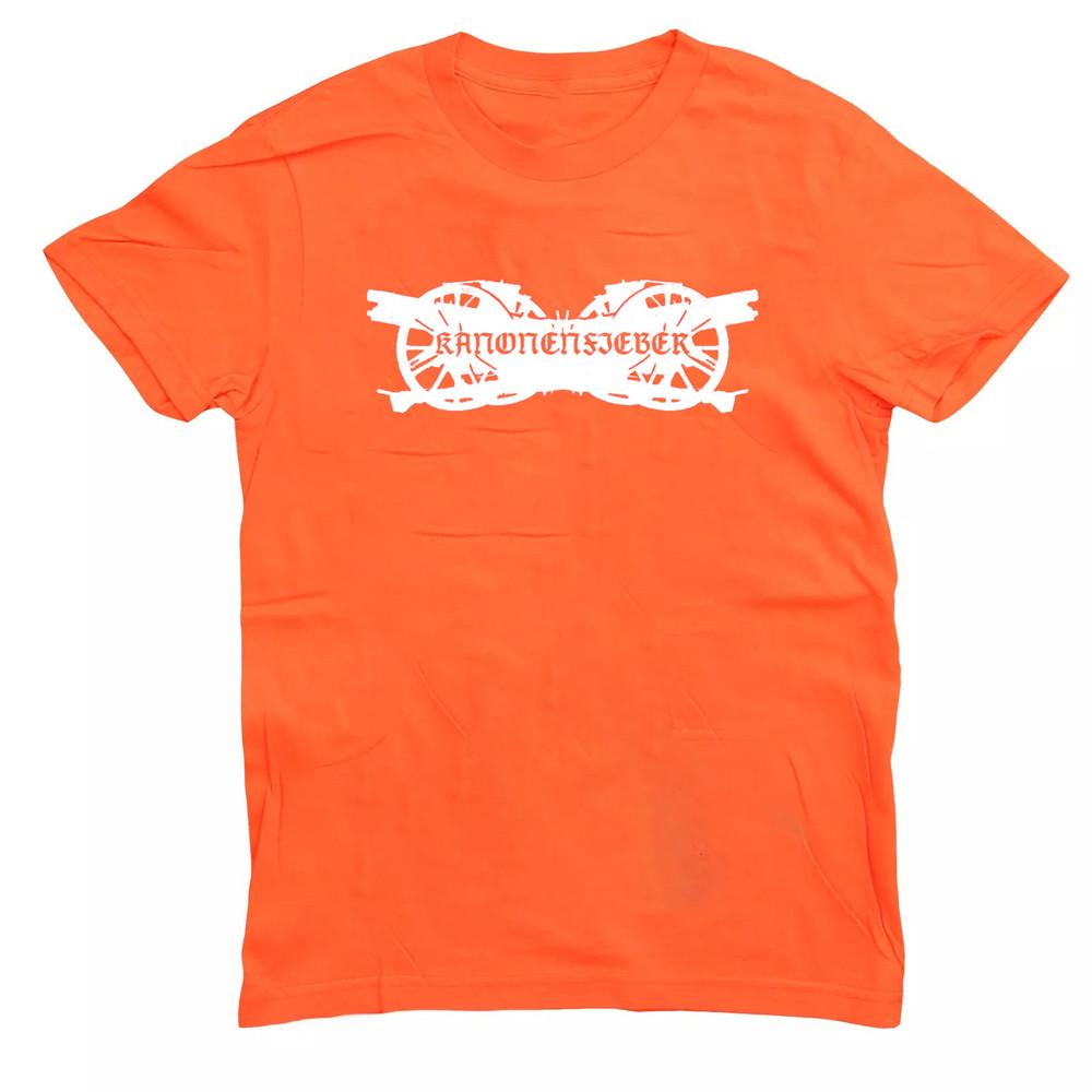 

Kanonenfieber Band LOGO Orange Cotton Shirt Full size S5XL CS229 Unisex T-Shirt S