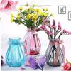 Glass Vase Vase Solid Color Clear Style Pink Glass Water Bottle Jug 14.5cm High Decorative Home Wedd