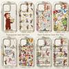 Tongue Sticking Monkey Phone Case For iPhone 17 16 16e 15 14 13 12 11 Mini Pro Max X XR XSMax 8 Air Plus Transparent Back Cover