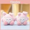 Mini Kirby Adorable Plushie Pendant With Rabbit Appearance For Backpack Decor