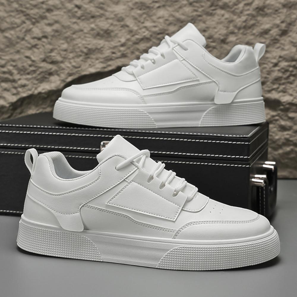 Pánská ležérní obuv Móda 2025 Jaro Nová pánská obuv Nízký střih Trendy obuv Všestranná volnočasová sportovní obuv Pánské bílé tenisky