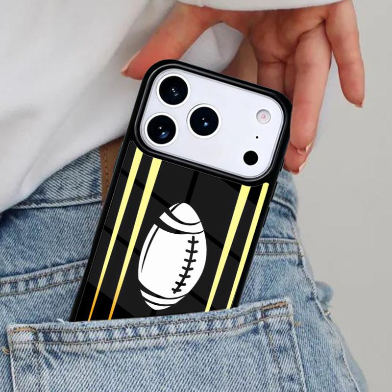 

Rugby Football Sport Phone Case for iPhone 17ProMax 12 13 14 15 16e 17 Pro Max Plus Air Cover iPhone 14 Plus