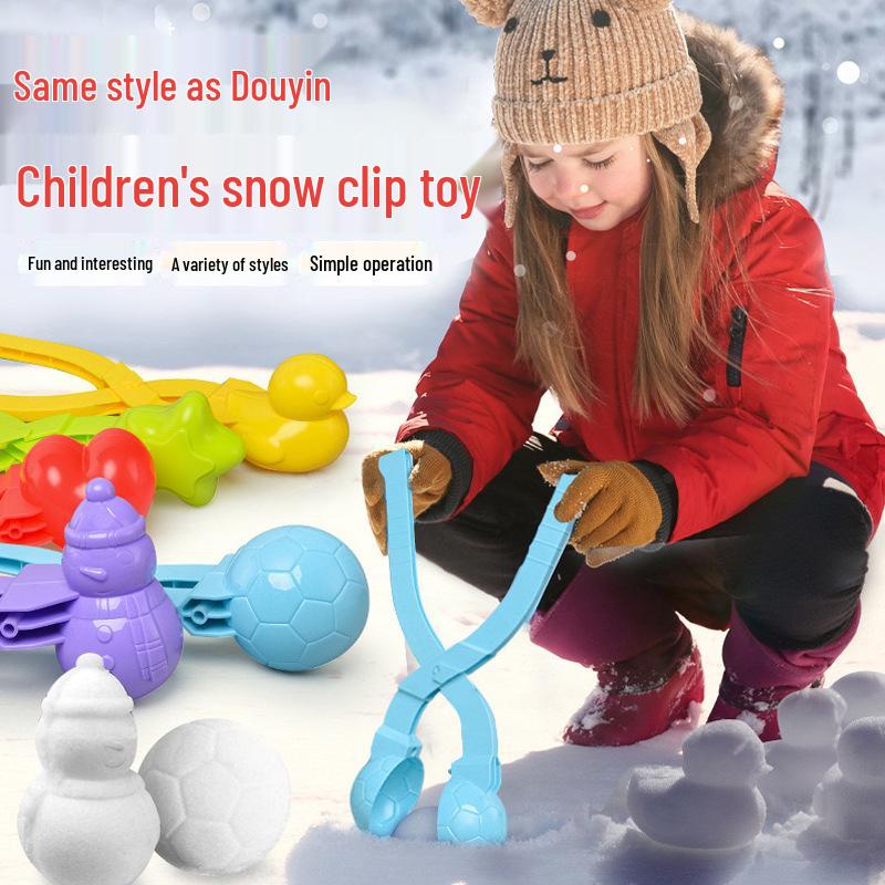 

Children s Snowball Duck Mold & Snowman Builder Tool
