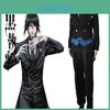 Exquisites Black Butler Kuroshitsuji Sebastian Michaelis Uniform Cosplay Kostüm Anzug