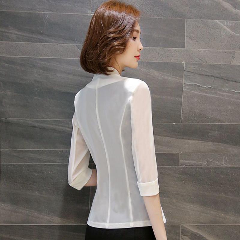 Small Suit Jacket Women's Spring and Summer All-match Solid Color Fashion Temperament Outer Wear Suit Short Tops Sunscreen Shirt