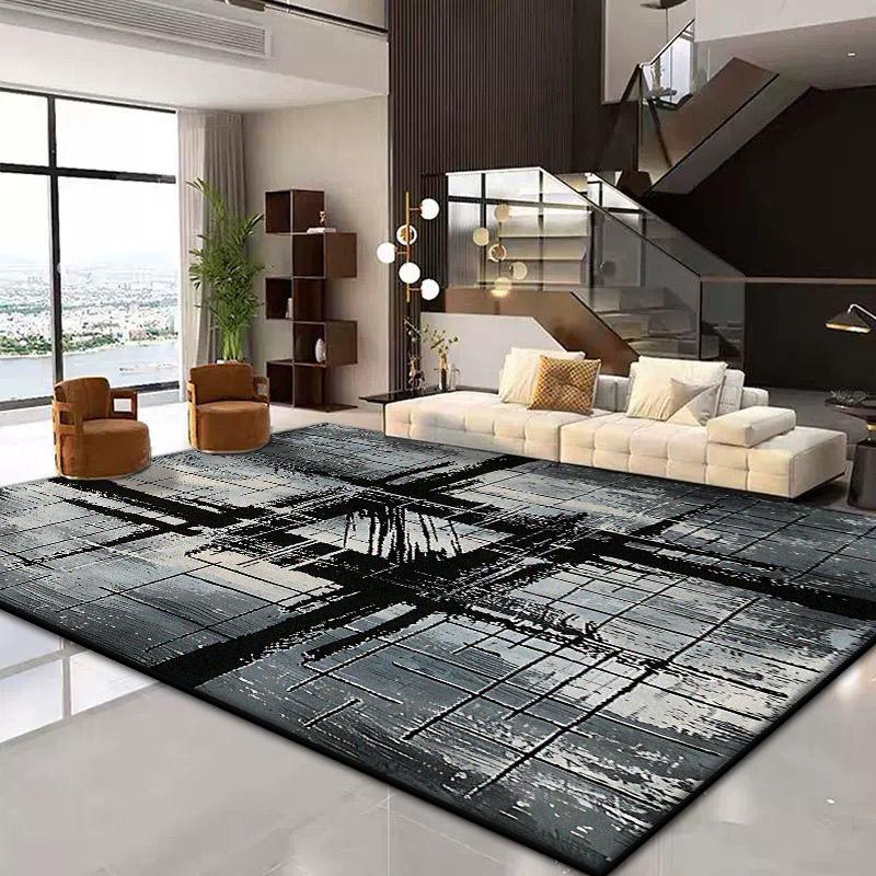 Nordic Easy Clean Carpet Living Room Decoration Large Area Sofa Area Rugs Non-slip Bedroom Lounge Soft Home Floor Mat Washable