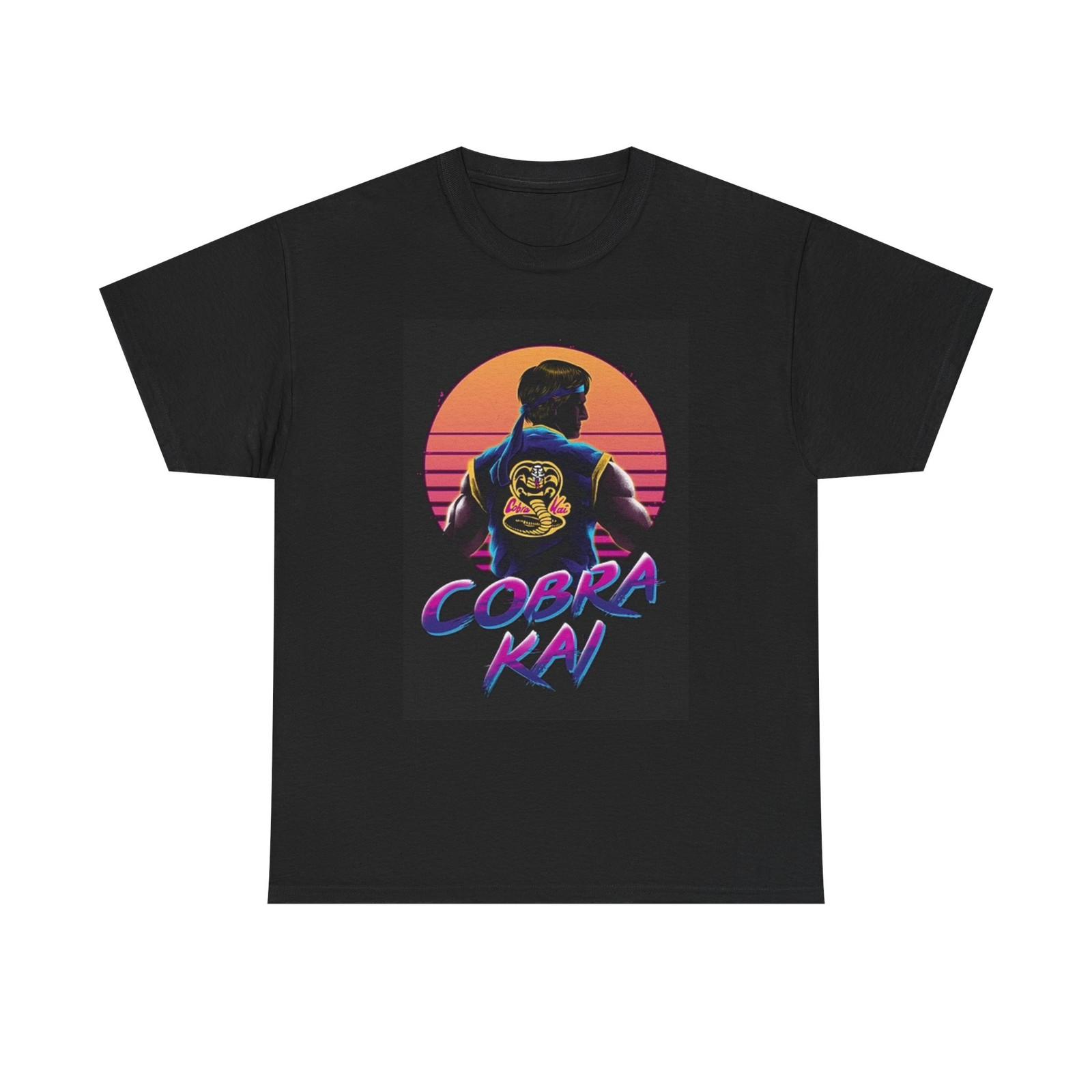 Cobra Kai Graphic T Shirt Vintage Karate Retro Unisex Heavy Cotton Tee XXL