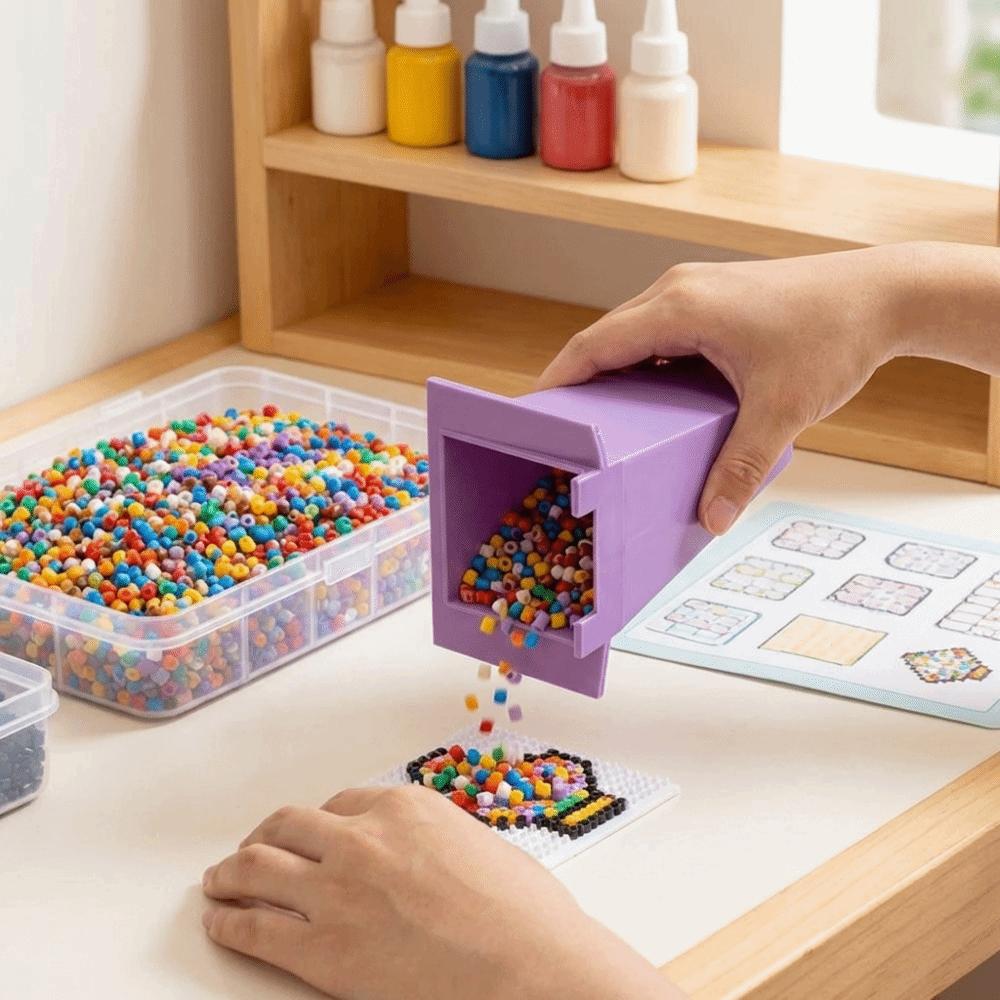 No Leakage Melting Beads Shovel Handmade Fuse Beads Organizer Craft Creation