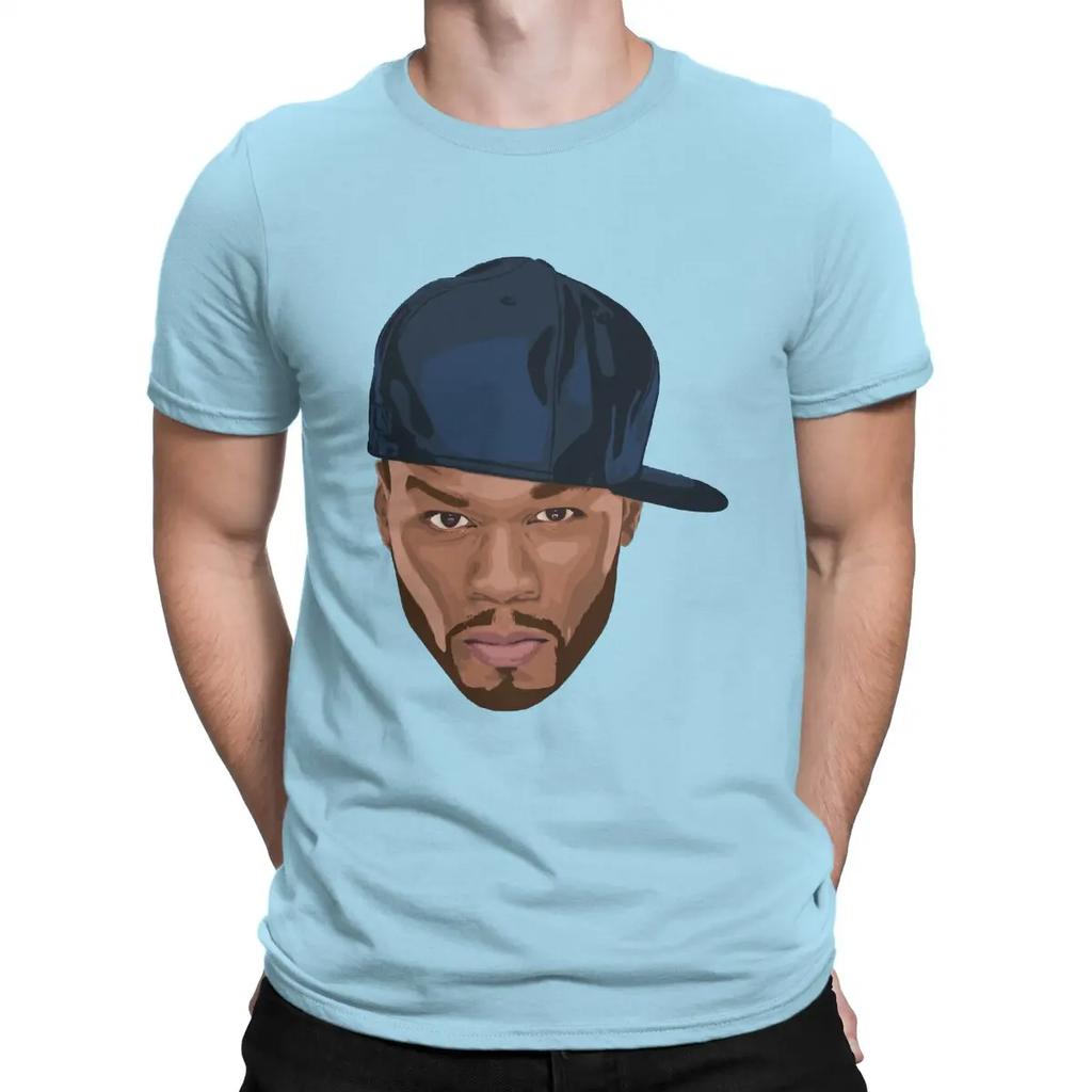 Popular American Rap Singer Unique TShirt 50 Cent Casual T Shirt Newest T-shirt For Adult Unisex