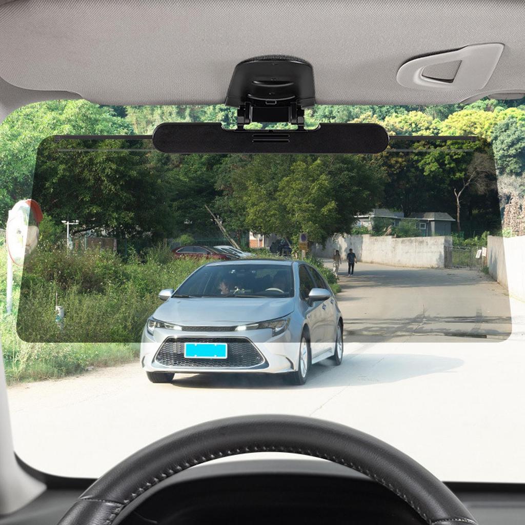 Anti-Glare Car Visor Sun Blocker Car Sun Visor Extender Polarized Blocker UV Protection Sunshade Day and Night Sun protection