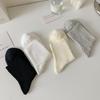 Women's Solid Color Mid-Calf Sports Socks - Sweat-Wicking, Anti-Odor Cotton Socks
