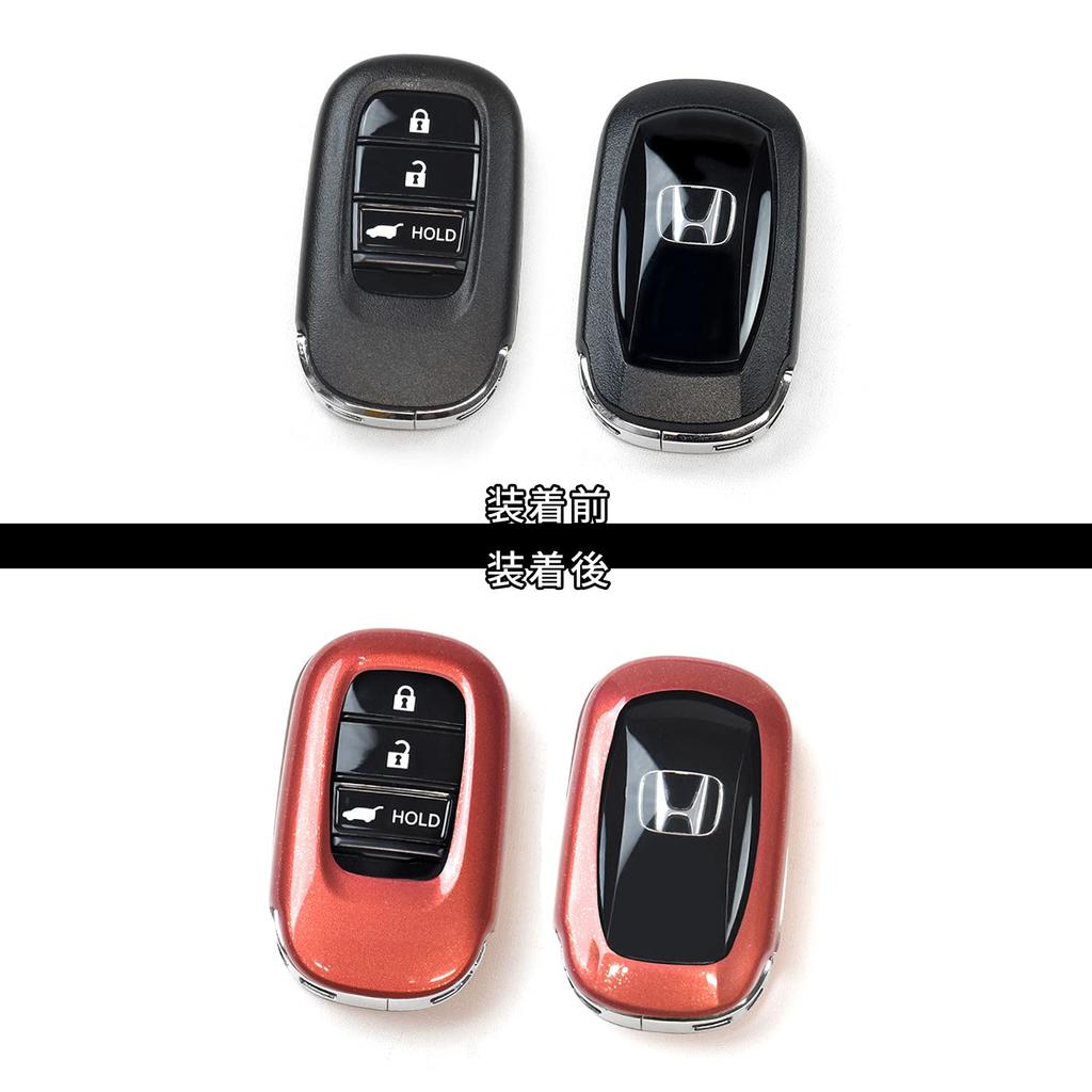 SecondStage Honda Vezel RV Smart Key Cover Type 20 Premium Tone Jewelry Series Ruby H021P02