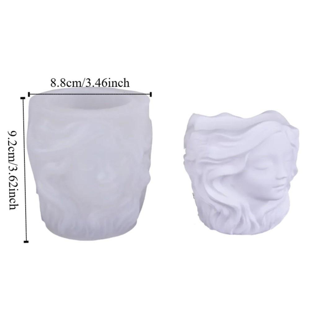 Decorative Silicone Candy Mold DIY Drip Glue Mold Creative Flower Pot Mold Mold  Wedding Decor