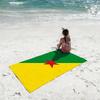 French Guiana Towel Shower Sauna Travel Spa Quick Dry Gym Accessories Soft Large Beach Towels
