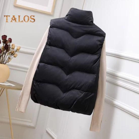 Женское зимнее пальто с карманами на молнии — фото 4