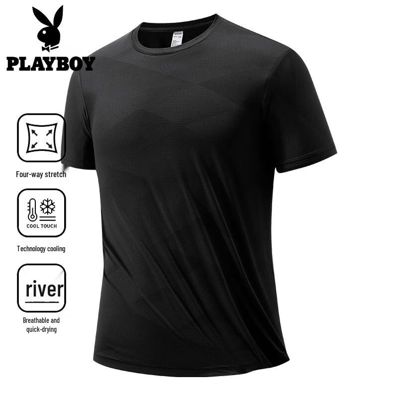 

Мужская спортивная футболка Playboy с быстрым высыханием 4XL