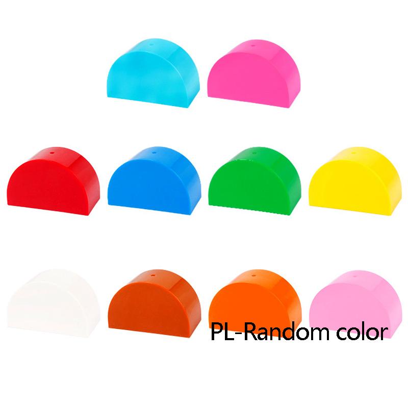 4/8pcs Big Size Building Blocks Arch Bricks 2x2  2x4Large Particles Compatible with Accessories Technic Science Technology Toys