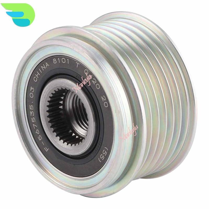 Alternator Pulley for HYUNDAI SONATA VI SANTA FE IX35 IX45 KIA SORENTO Optima F-567535 F-580907 37322-2G500 535021710