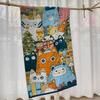 China Colored Jacquard Pure Cotton Four-Layer Gauze Bath Towel Men Women Extra-Large Adult Beach Towel Soft Absorbent
